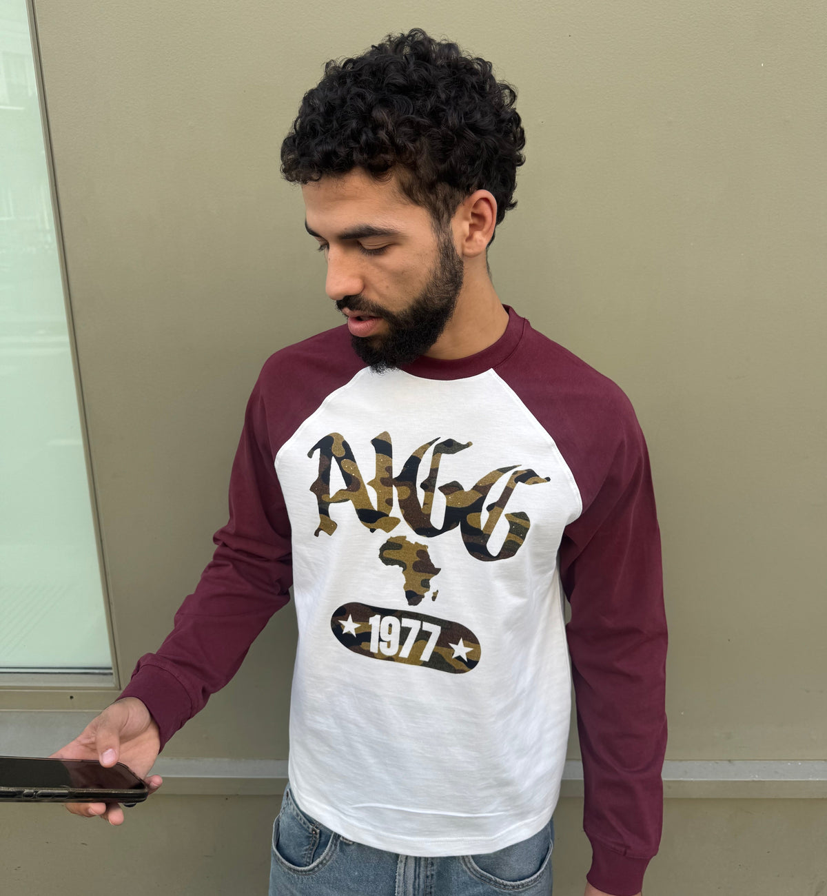 AIGG TRAP LONGSLEEVE ROUGE
