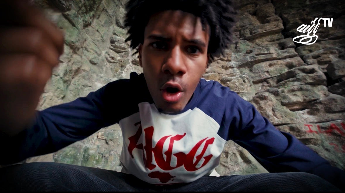 AIGG TRAP LONGSLEEVE BLEU